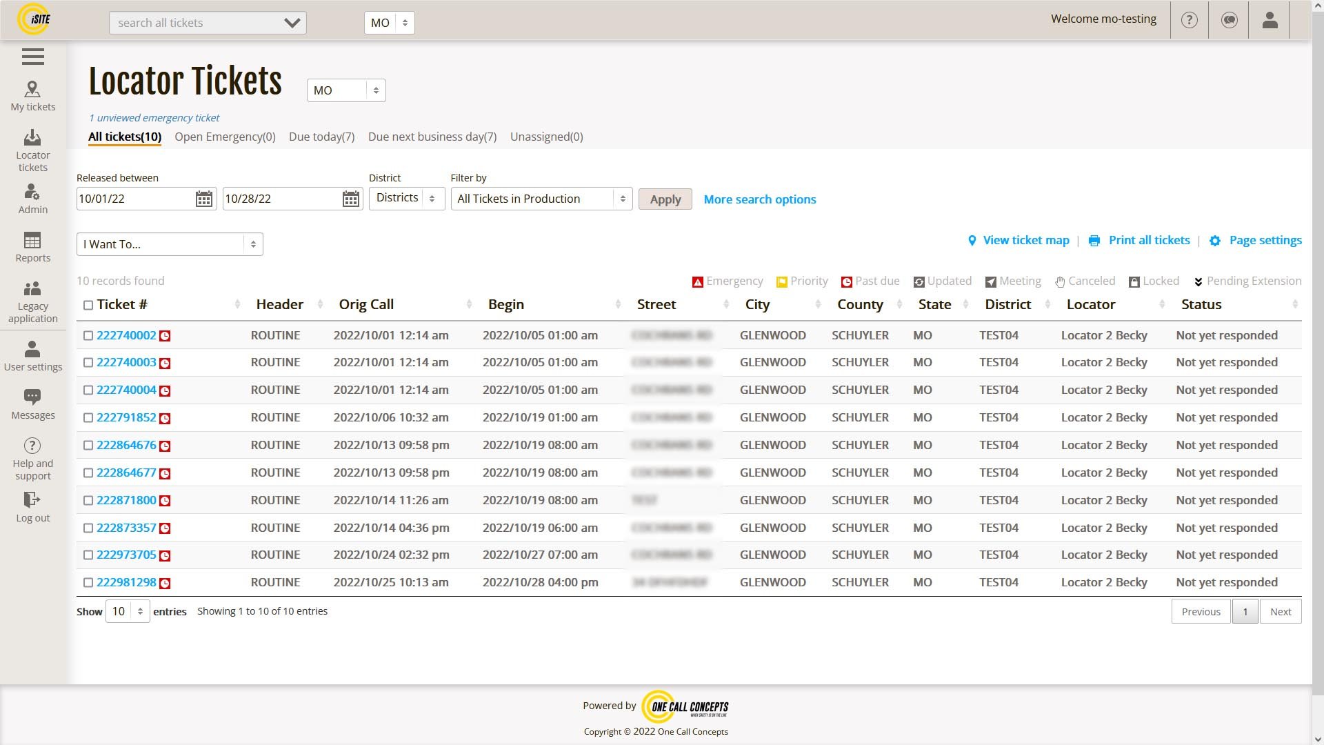 New Ticket Management System